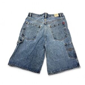 Rare Vintage ECKO UNLTD Denim Foundry Fit Carpenter Shorts Size 30